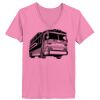 Ladies ComfortSoft ® V Neck Tee Thumbnail