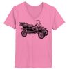 Ladies ComfortSoft ® V Neck Tee Thumbnail