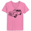 Ladies ComfortSoft ® V Neck Tee Thumbnail