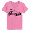 Ladies ComfortSoft ® V Neck Tee Thumbnail