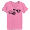 Ladies ComfortSoft ® V Neck Tee Thumbnail