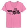 Ladies ComfortSoft ® V Neck Tee Thumbnail