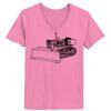 Ladies ComfortSoft ® V Neck Tee Thumbnail