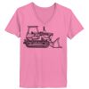 Ladies ComfortSoft ® V Neck Tee Thumbnail