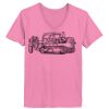 Ladies ComfortSoft ® V Neck Tee Thumbnail