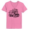 Ladies ComfortSoft ® V Neck Tee Thumbnail