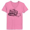 Ladies ComfortSoft ® V Neck Tee Thumbnail