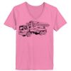 Ladies ComfortSoft ® V Neck Tee Thumbnail