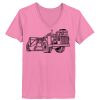 Ladies ComfortSoft ® V Neck Tee Thumbnail