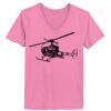 Ladies ComfortSoft ® V Neck Tee Thumbnail