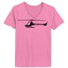 Ladies ComfortSoft ® V Neck Tee Thumbnail