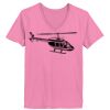 Ladies ComfortSoft ® V Neck Tee Thumbnail