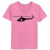 Ladies ComfortSoft ® V Neck Tee Thumbnail