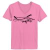 Ladies ComfortSoft ® V Neck Tee Thumbnail