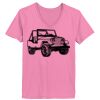 Ladies ComfortSoft ® V Neck Tee Thumbnail