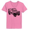 Ladies ComfortSoft ® V Neck Tee Thumbnail