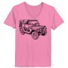 Ladies ComfortSoft ® V Neck Tee Thumbnail