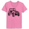 Ladies ComfortSoft ® V Neck Tee Thumbnail