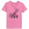 Ladies ComfortSoft ® V Neck Tee Thumbnail