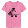 Ladies ComfortSoft ® V Neck Tee Thumbnail