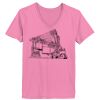 Ladies ComfortSoft ® V Neck Tee Thumbnail