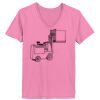 Ladies ComfortSoft ® V Neck Tee Thumbnail