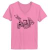 Ladies ComfortSoft ® V Neck Tee Thumbnail