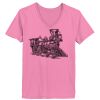 Ladies ComfortSoft ® V Neck Tee Thumbnail