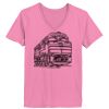 Ladies ComfortSoft ® V Neck Tee Thumbnail