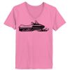 Ladies ComfortSoft ® V Neck Tee Thumbnail