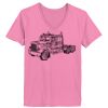 Ladies ComfortSoft ® V Neck Tee Thumbnail