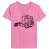 Ladies ComfortSoft ® V Neck Tee Thumbnail