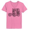 Ladies ComfortSoft ® V Neck Tee Thumbnail