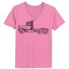 Ladies ComfortSoft ® V Neck Tee Thumbnail