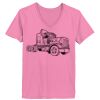 Ladies ComfortSoft ® V Neck Tee Thumbnail