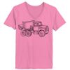 Ladies ComfortSoft ® V Neck Tee Thumbnail