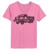 Ladies ComfortSoft ® V Neck Tee Thumbnail