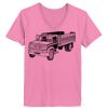 Ladies ComfortSoft ® V Neck Tee Thumbnail