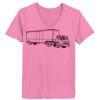 Ladies ComfortSoft ® V Neck Tee Thumbnail