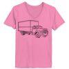 Ladies ComfortSoft ® V Neck Tee Thumbnail