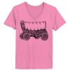 Ladies ComfortSoft ® V Neck Tee Thumbnail