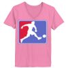 Ladies ComfortSoft ® V Neck Tee Thumbnail