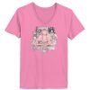 Ladies ComfortSoft ® V Neck Tee Thumbnail