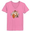 Ladies ComfortSoft ® V Neck Tee Thumbnail