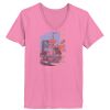 Ladies ComfortSoft ® V Neck Tee Thumbnail