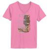 Ladies ComfortSoft ® V Neck Tee Thumbnail