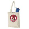 11L Canvas Tote with Contrast-Color Handles Thumbnail