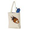 11L Canvas Tote with Contrast-Color Handles Thumbnail