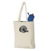 11L Canvas Tote with Contrast-Color Handles Thumbnail