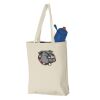 11L Canvas Tote with Contrast-Color Handles Thumbnail